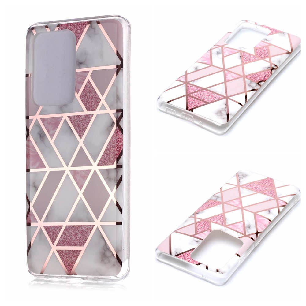Samsung S20 ULTRA Tracy nugarėlė Geometric rose marble