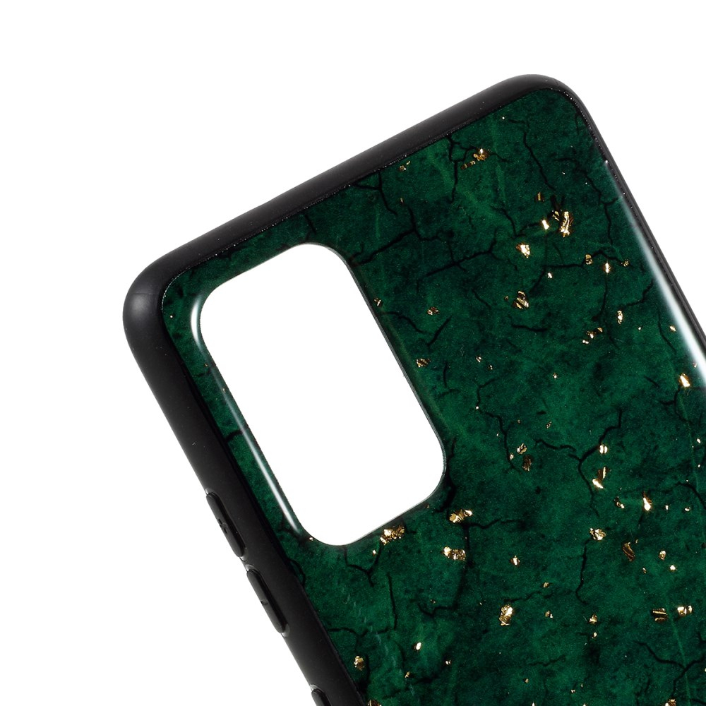 Samsung S20 žalia EPOXY MARBLE nugarėlė 2