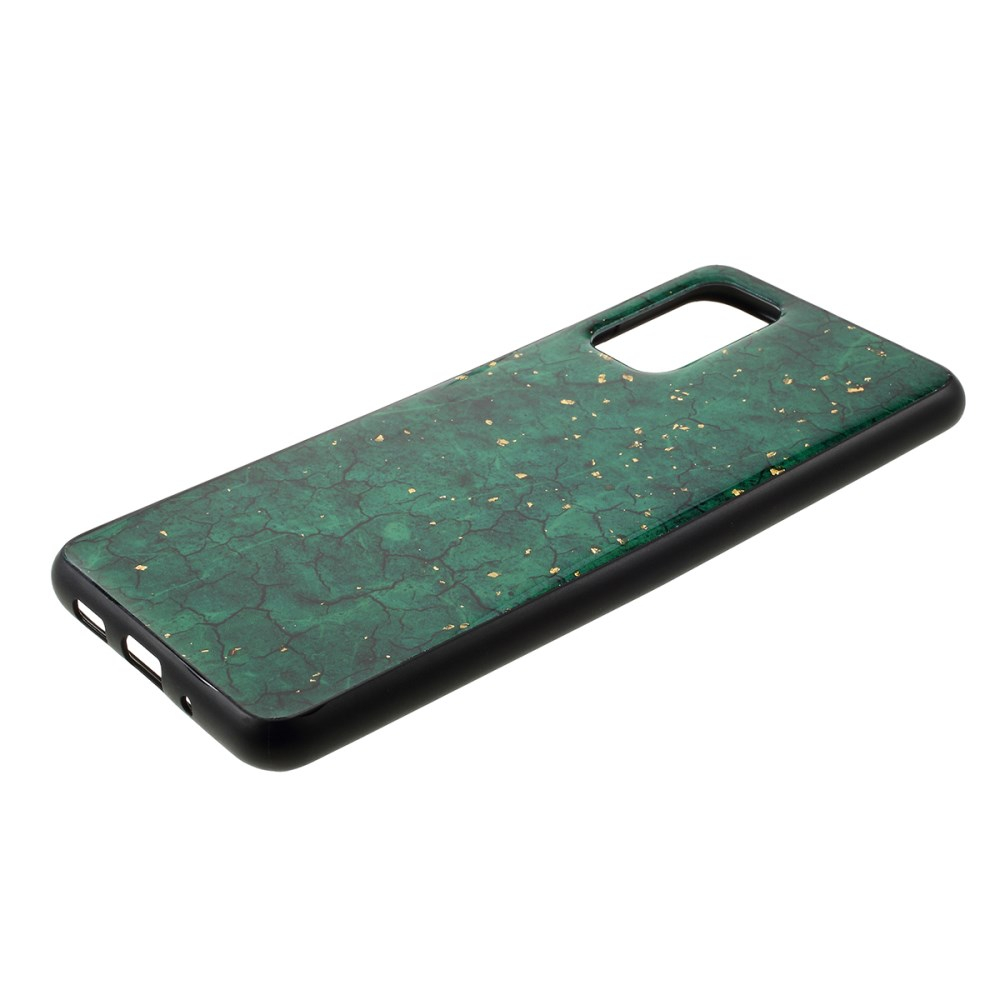 Samsung S20 žalia EPOXY MARBLE nugarėlė 3
