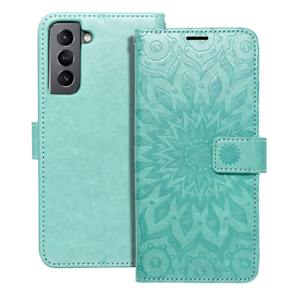 Samsung S21 MEZZO green Mandala dėklas