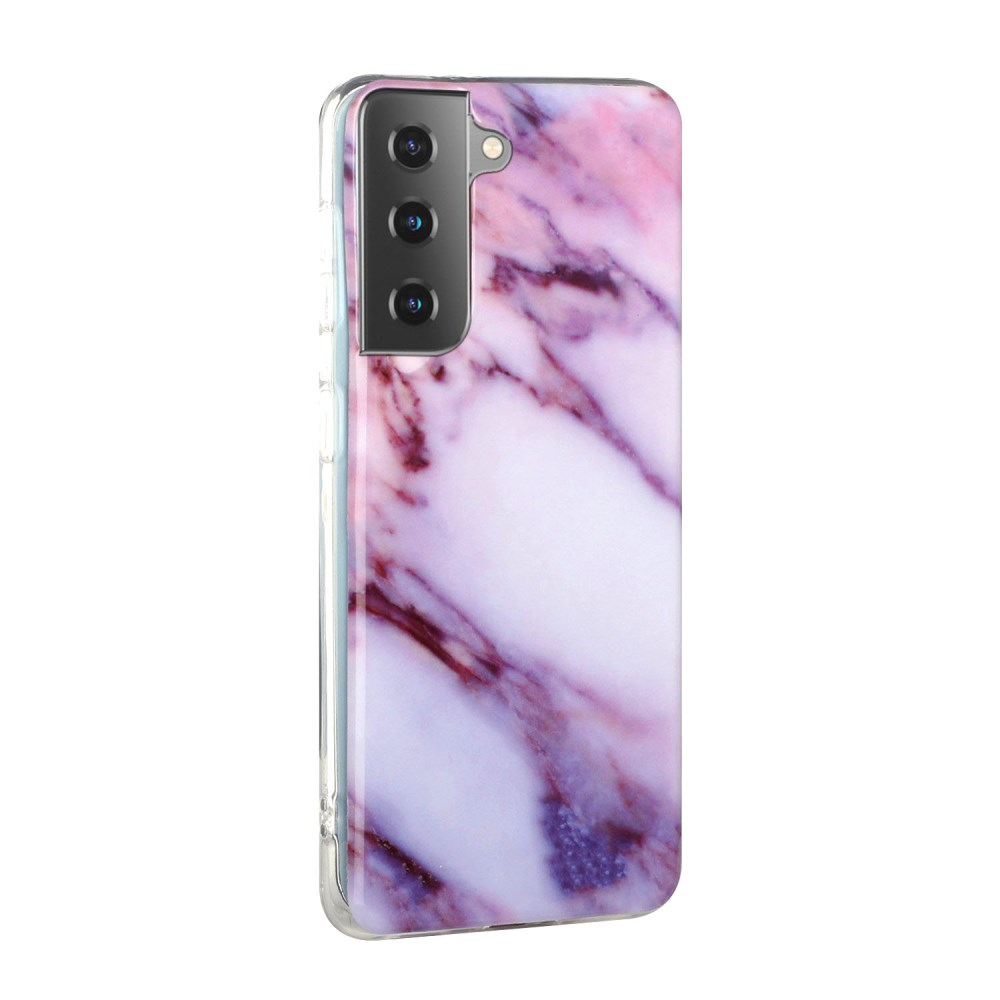 Samsung S21 PLUS Tracy nugarėlė Purple Marble 1