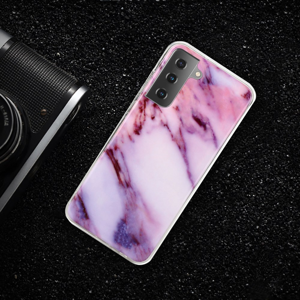Samsung S21 PLUS Tracy nugarėlė Purple Marble 5