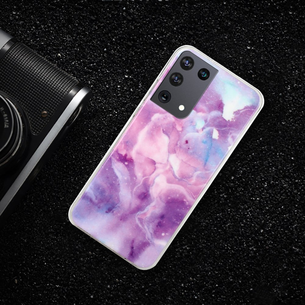 Samsung S21 ULTRA Tracy nugarėlė Purple Sky Marble 5
