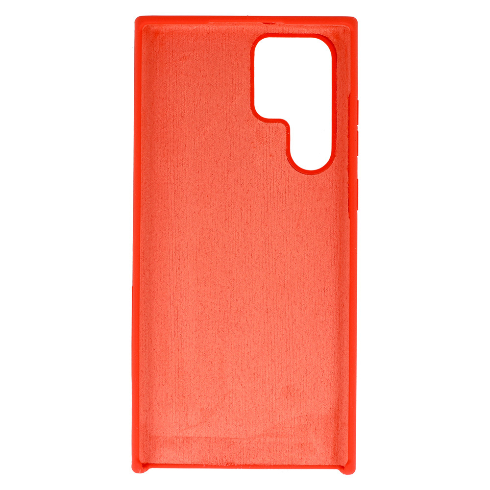 Samsung S22 ULTRA oranžinė SILICONE nugarėlė 4