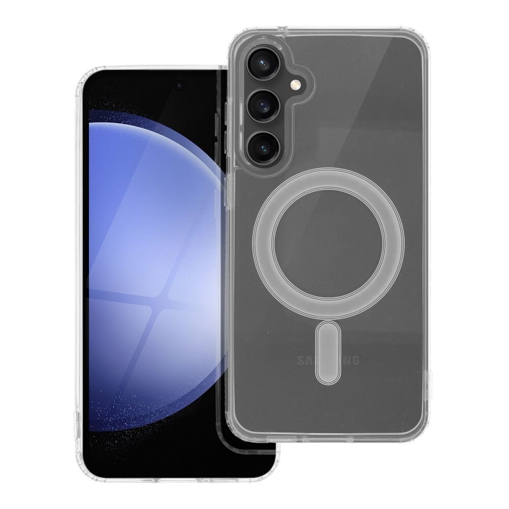Samsung S23 FE clear MagSilicone nugarėlė