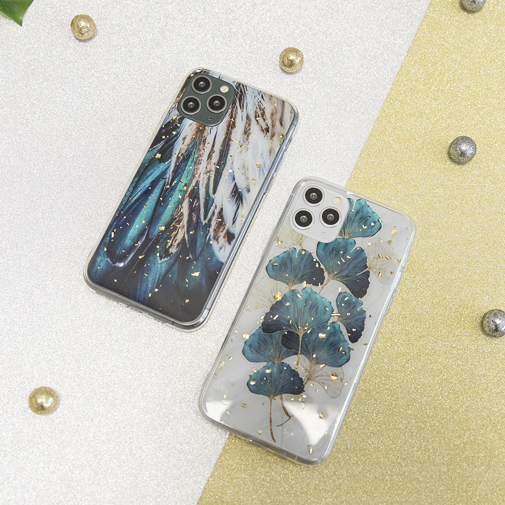 Samsung S23 PLUS Gold Glam Feathers nugarėlė 8 Samsung S23 PLUS Gold Glam Feathers nugarėlė 8