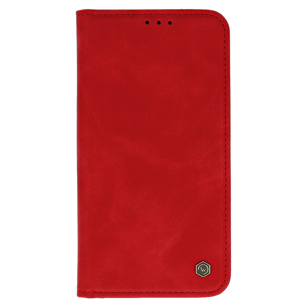 Samsung S24 FE red Velvet Smart dėklas 1