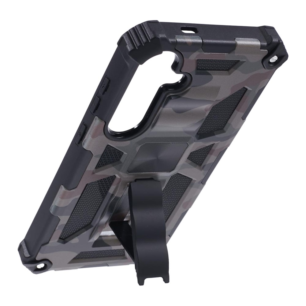 Samsung S24 PLUS green camouflage ARMOR METAL nugarėlė 6