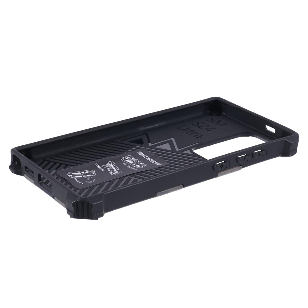 Samsung S24 ULTRA green camouflage ARMOR METAL nugarėlė 4