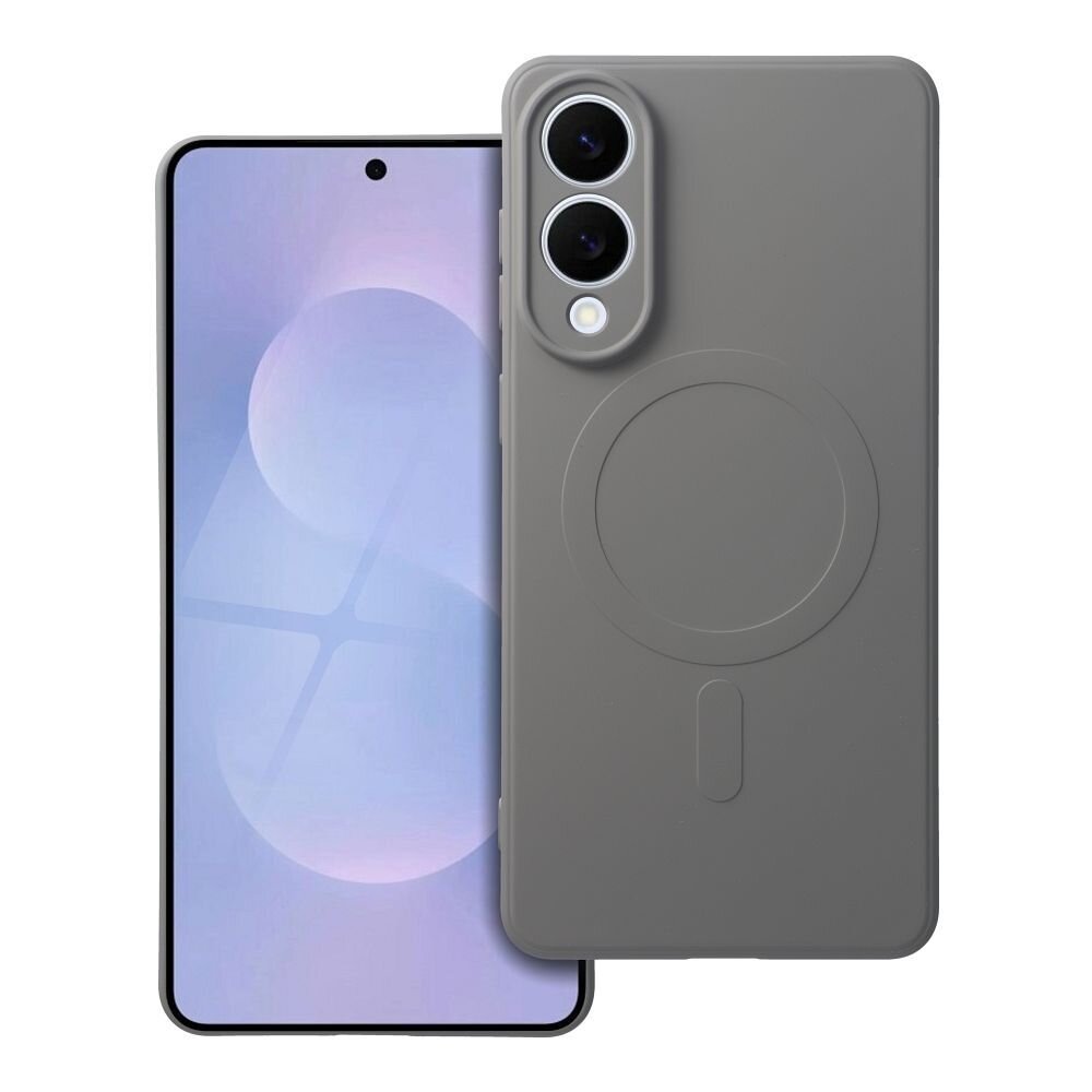 Samsung S25 EDGE titanium grey MagSilicone nugarėlė