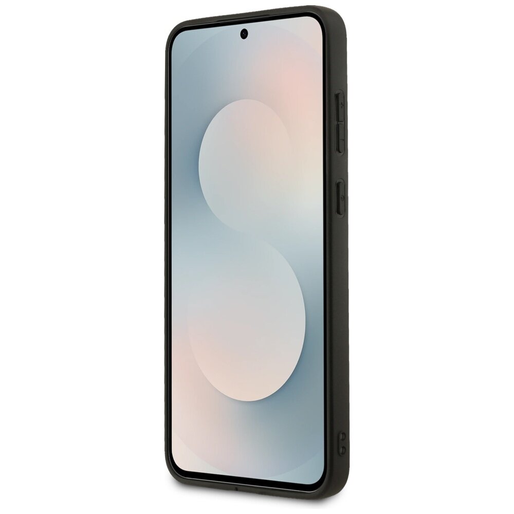 Samsung S25 FE brown MagSafe 4G Ring Classic Logo GUESS nugarėlė 4