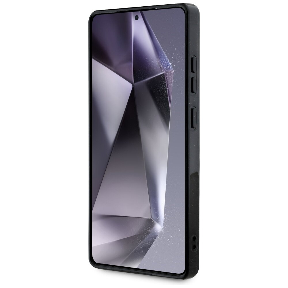 Samsung S25 ULTRA black MagSafe 4G Glitter Triangle GUESS nugarėlė 4