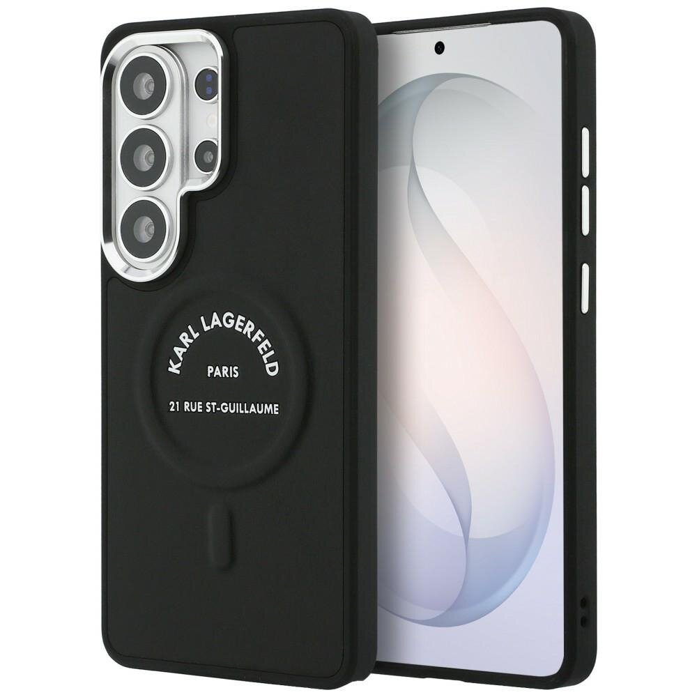 Samsung S26 ULTRA black MagSafe PU Karl RSG Logo KARL LAGERFELD nugarėlė