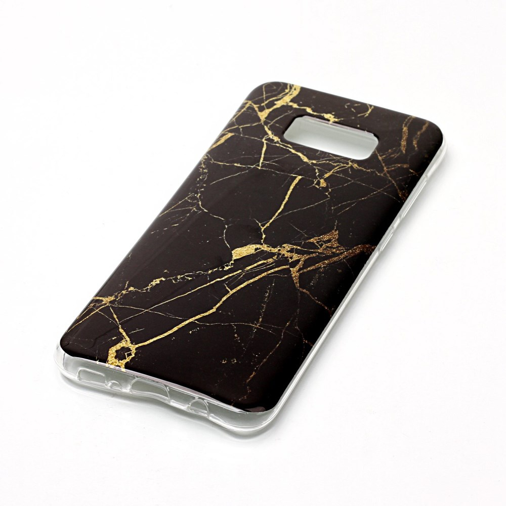 Samsung S8 PLUS Tracy nugarėlė Black&gold Marble 2