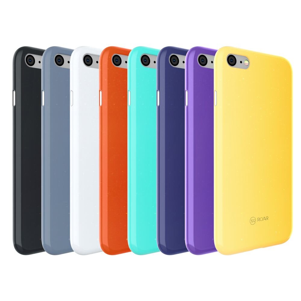 Samsung S8+ ROAR LALA grey blue nugarėlė 3