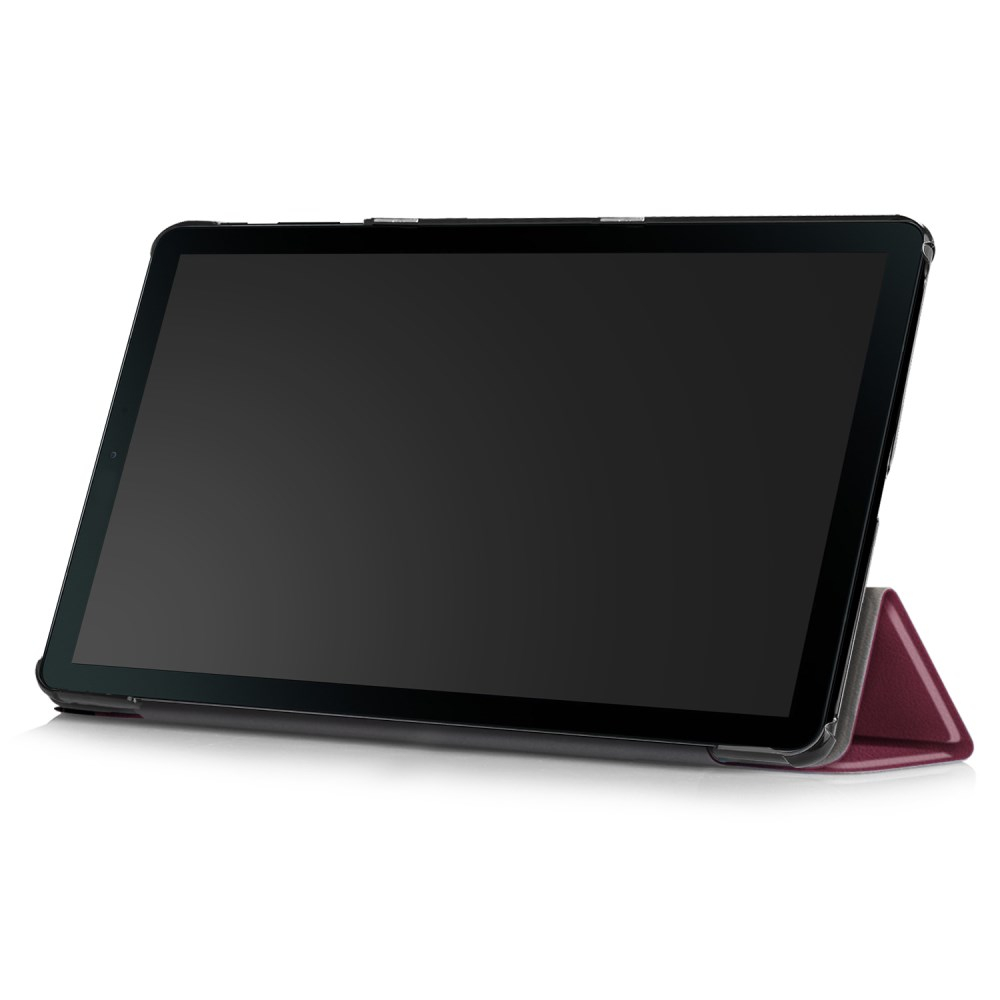 Samsung Tab A 10.1 2019 bordo TRIFOLD dėklas 6