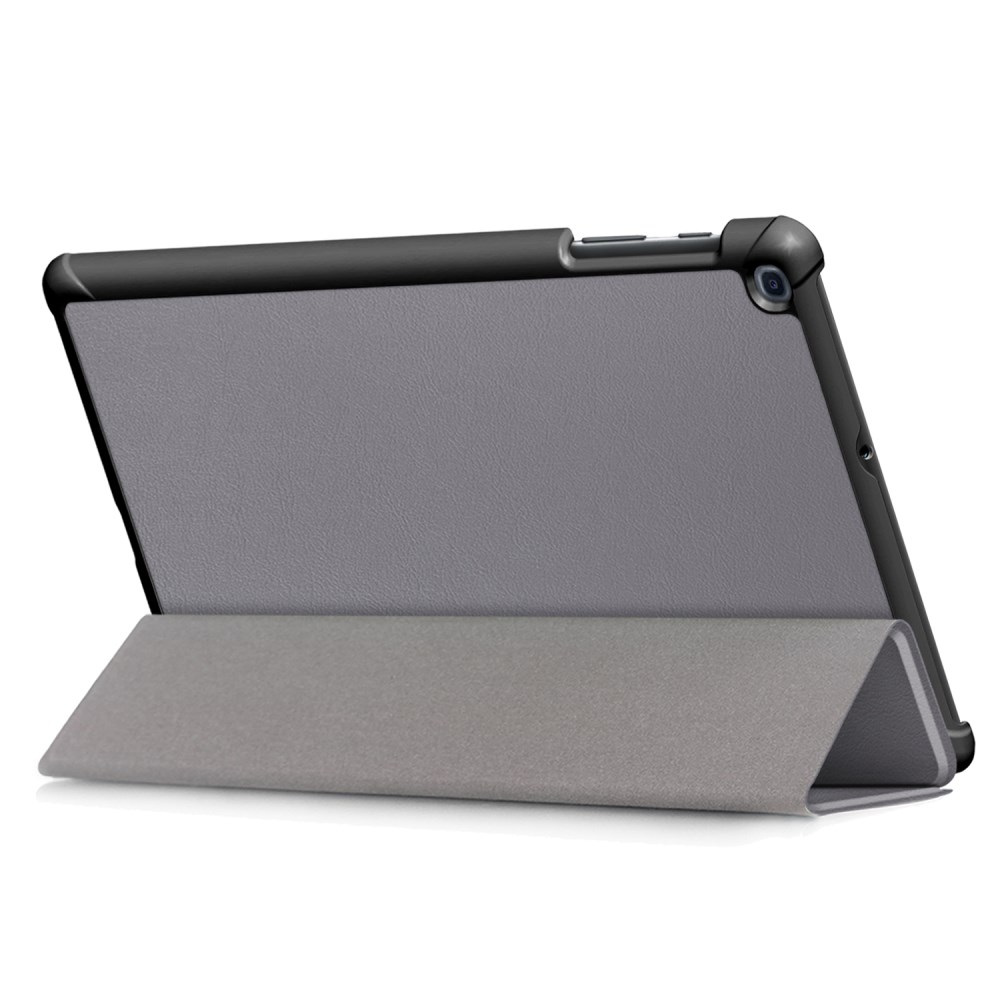 Samsung Tab A 10.1 2019 pilkas TRIFOLD dėklas 5