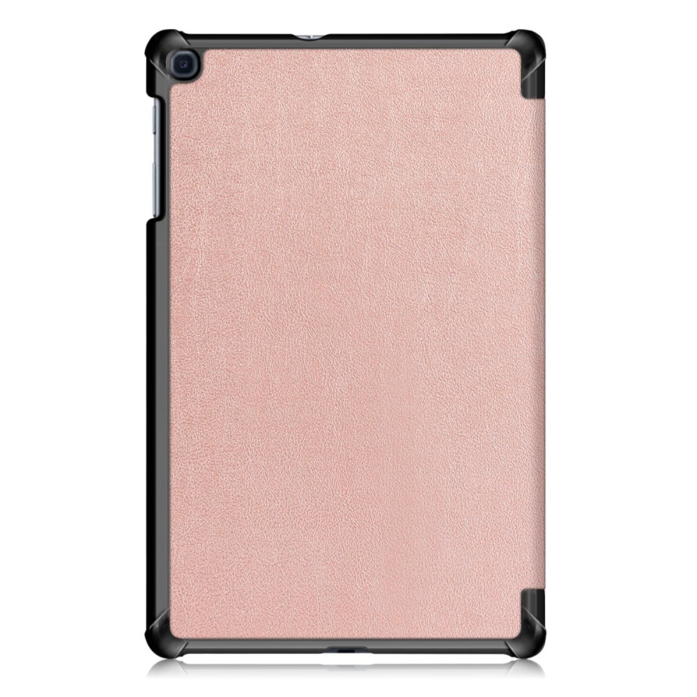 Samsung Tab A 10.1 2019 rausvas TRIFOLD dėklas 2