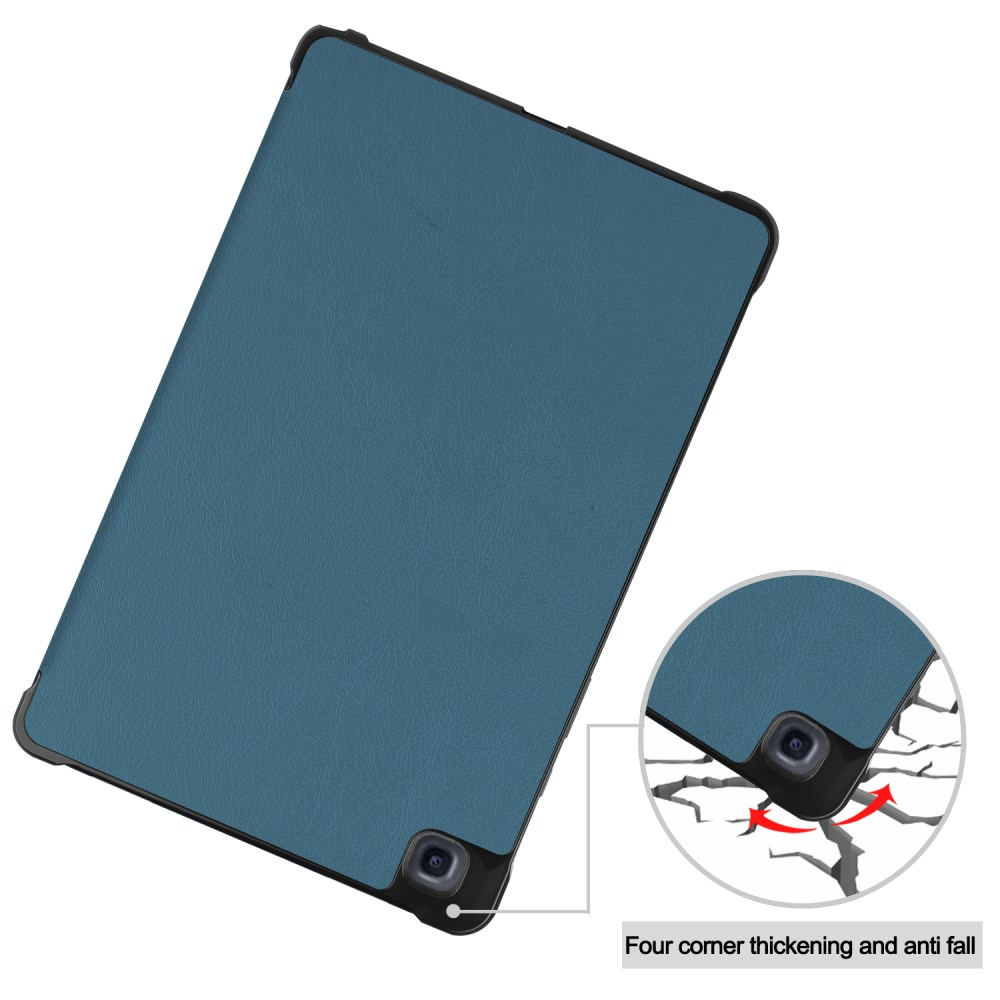 Samsung Tab A7 10.4" žalias silikoninis TRIFOLD dėklas 10