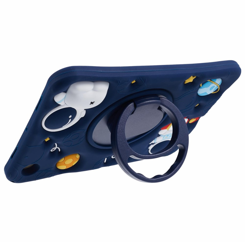 Samsung Tab A8 10.5" ARMOR KIDS Astronaut blue su kojele ir virvute nugarėlė 4
