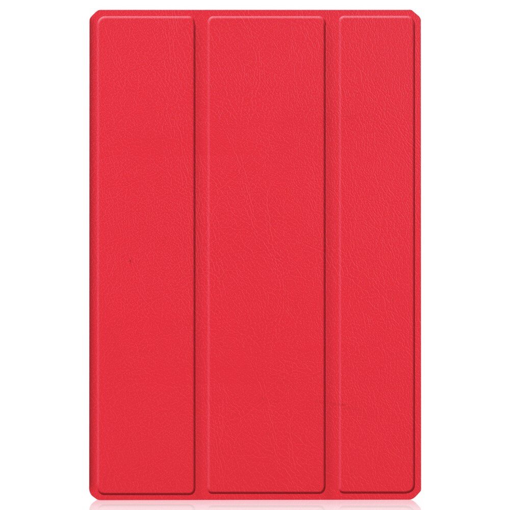 Samsung Tab A8 10.5" red silikoninis TRIFOLD dėklas 3