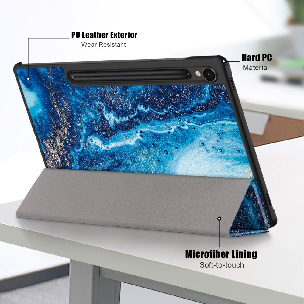Samsung TAB S10 FE / S9 FE 10.9" / S9 11" TRIFOLD dėklas Sea Wave 10