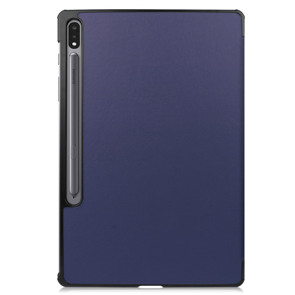 Samsung TAB S9+ / S9 FE+ / S10+ 12.4" blue TRIFOLD dėklas 7