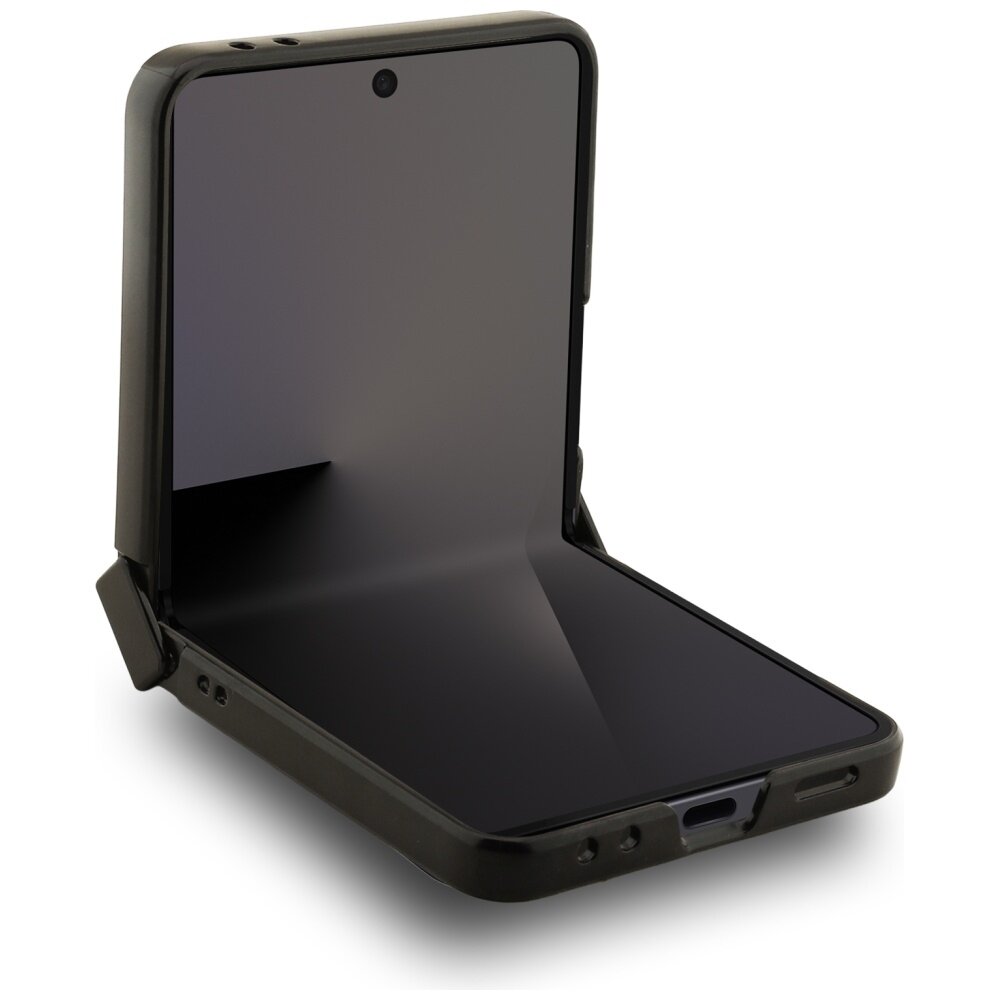 Samsung Z FLIP7 5G black MagSafe PU Karl & Choupette Heads KARL LAGERFELD nugarėlė KLHMZFD7PSMLRKCK 5