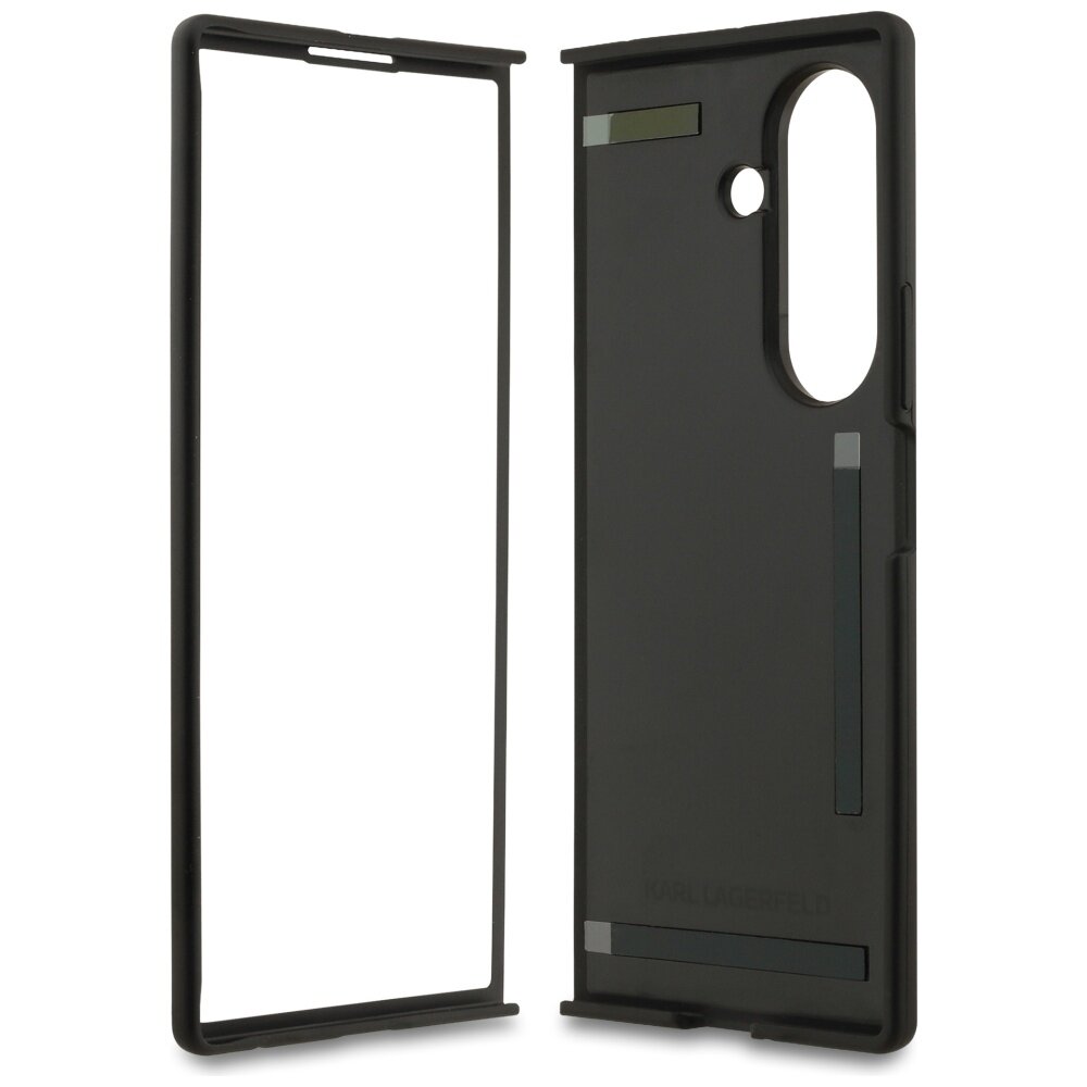 Samsung Z FOLD7 5G black MagSafe PU Karl & Choupette Heads KARL LAGERFELD nugarėlė KLHMZFD7PSMLRKCK 6