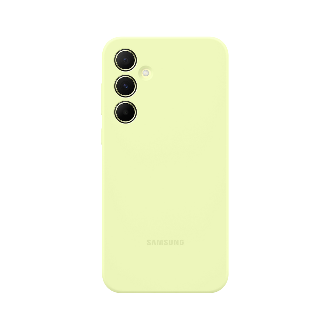 Samsung A55 5G lime original Silicone nugarėlė EF-PA556TMEGWW