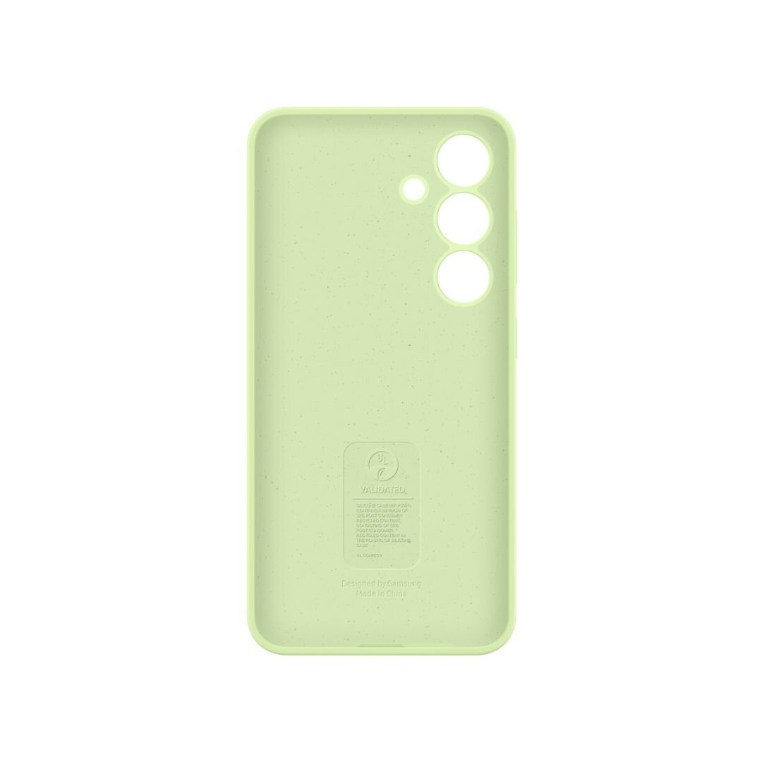 Samsung S24 light green original Silicone nugarėlė EF-PS921TGEGWW 3