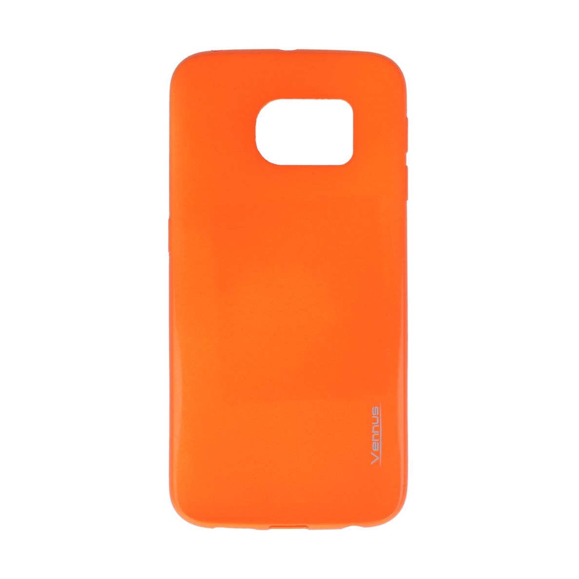 Sam S6 EDGE G925 oranžinė ultra jelly fln nugarėlė