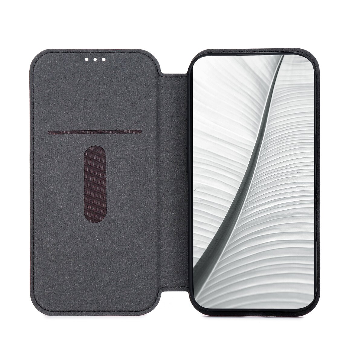 Samsung A12 light blue Smart Touch dėklas 2