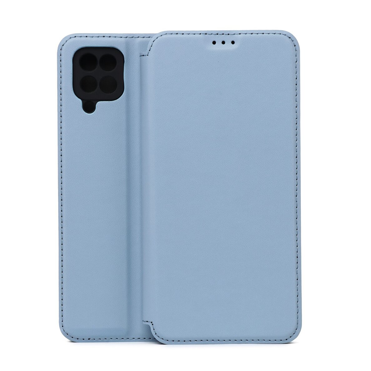 Samsung A12 light blue Smart Touch dėklas