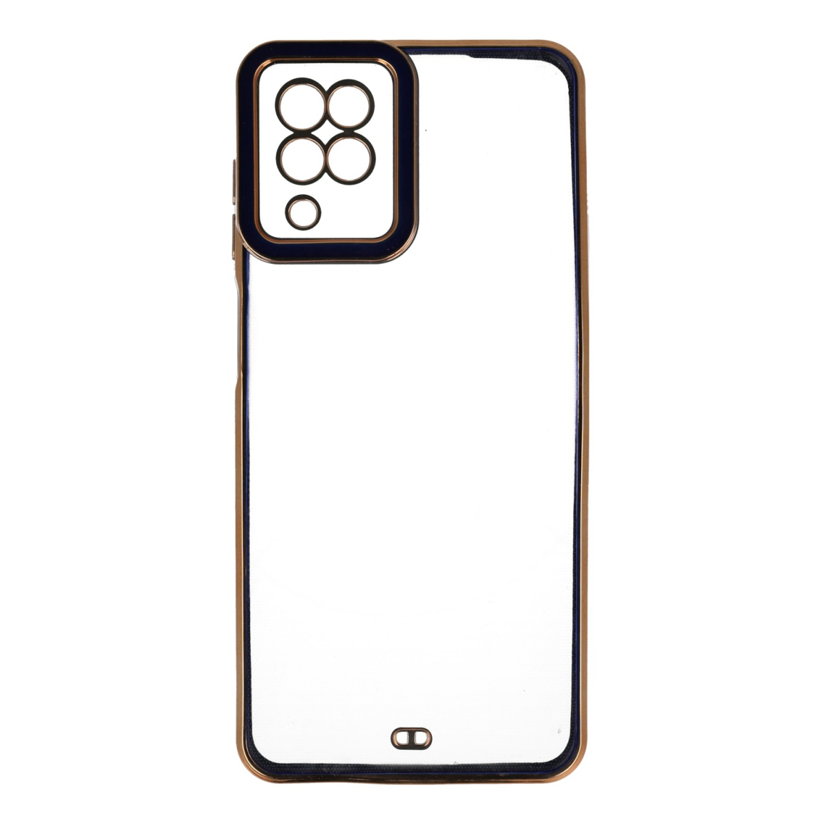 Samsung A12 skaidri+mėlyna ANGEL EYES nugarėlė