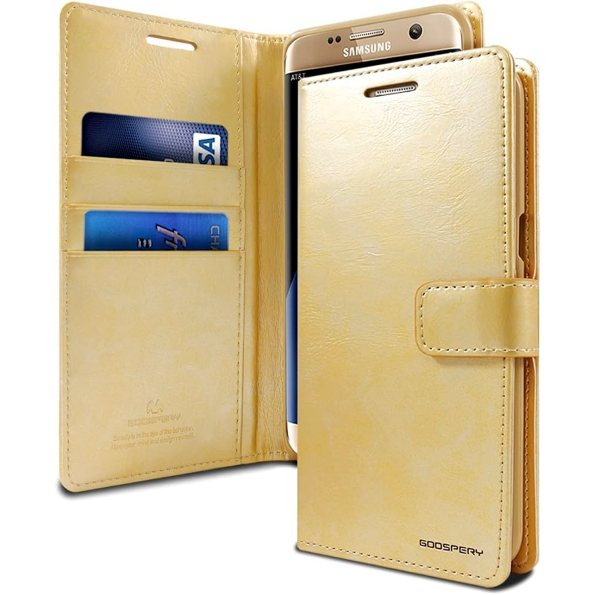 Samsung A13/A04s aukso spalvos MERCURY BLUE MOON2 dėklas