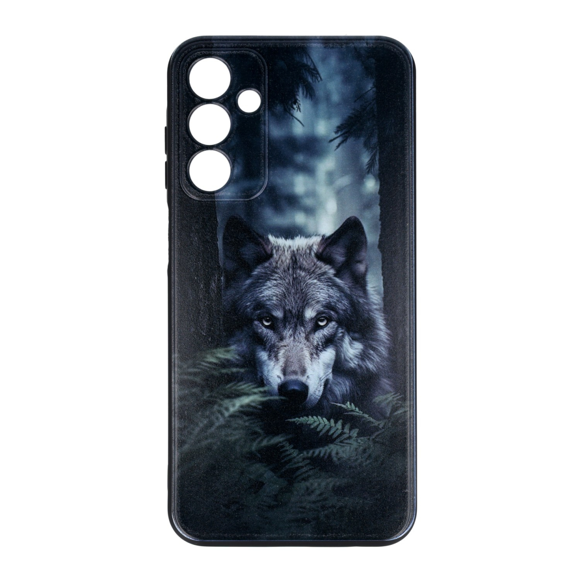 Samsung A15 5G black nugarėlė Wolf Design00324