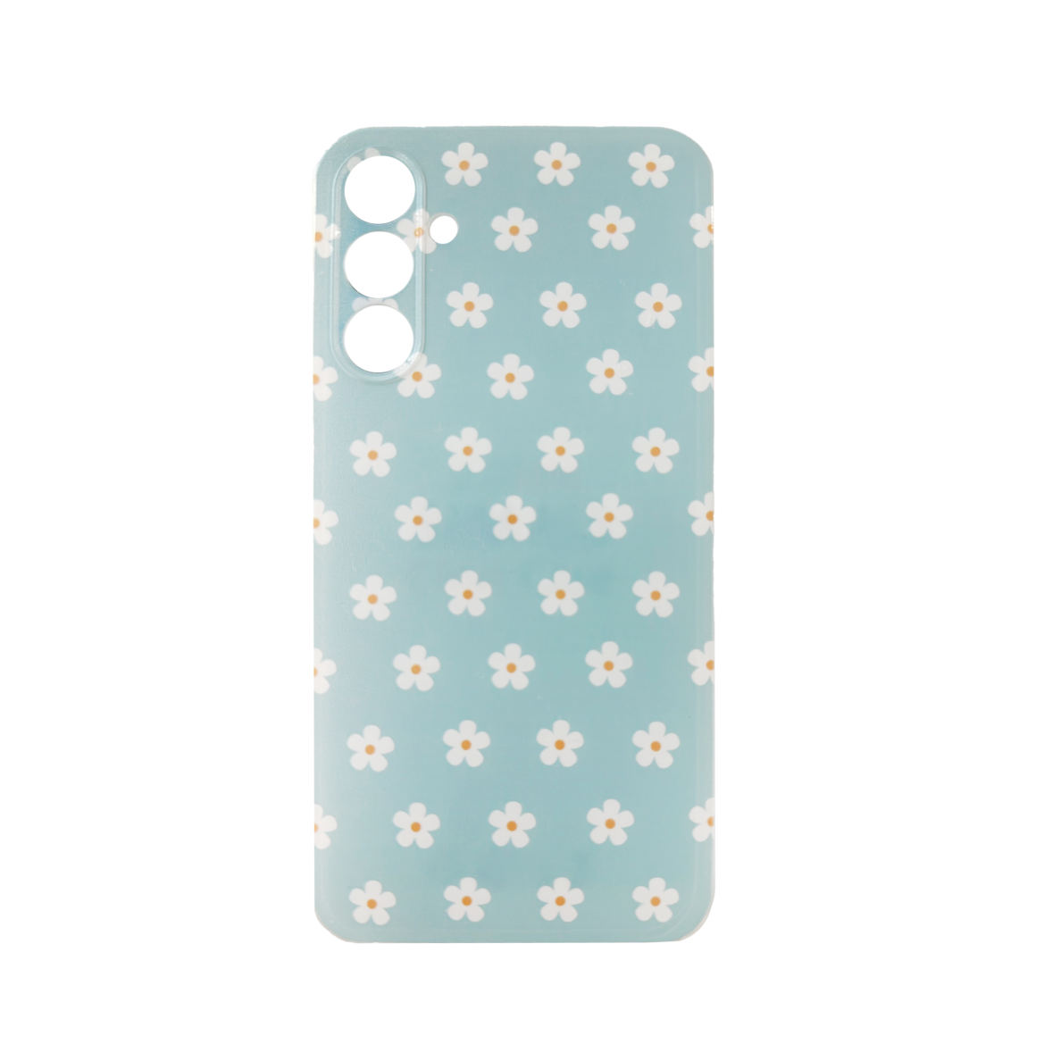 Samsung A15 5G clear nugarėlė White Flower Design00294