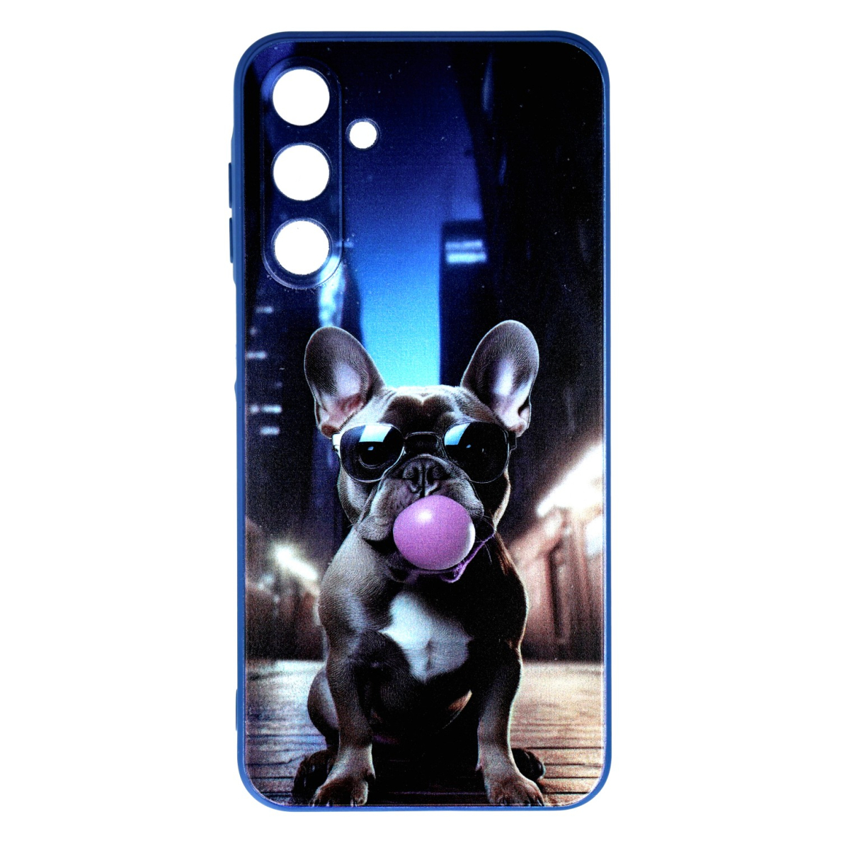 Samsung A16 / A16 5G blue nugarėlė Bulldog Design00322
