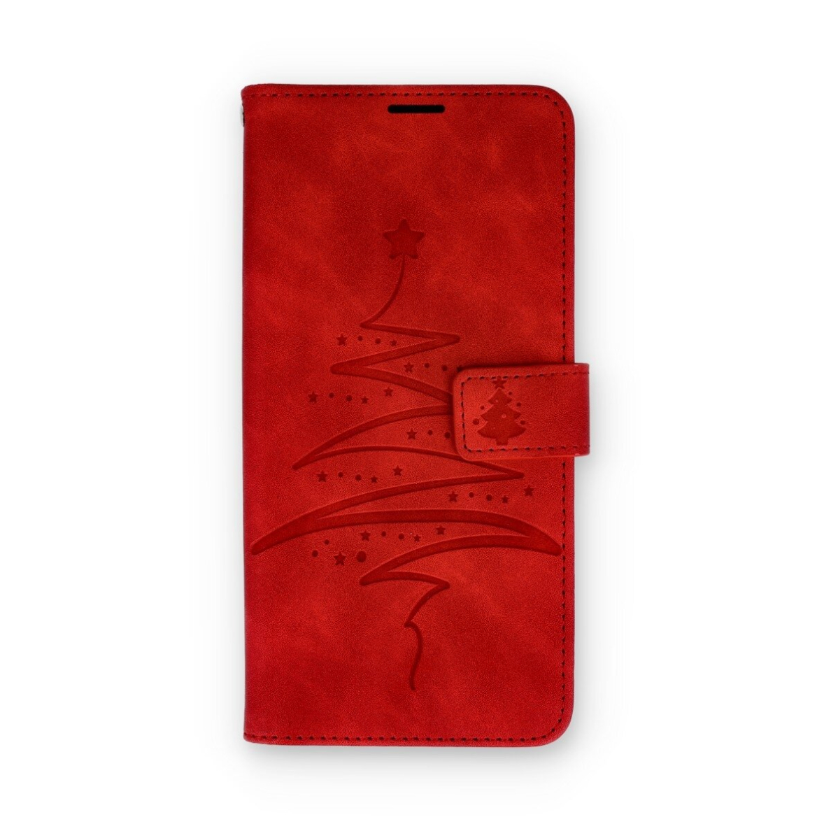 Samsung A21s MEZZO raudonas Christmas Tree dėklas