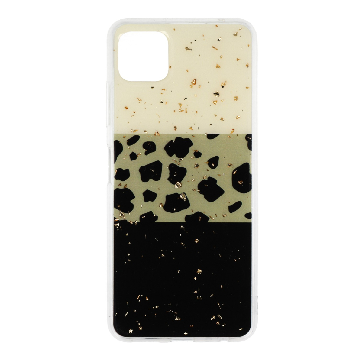 Samsung A22 5G Gold Glam Leopard print 2 nugarėlė