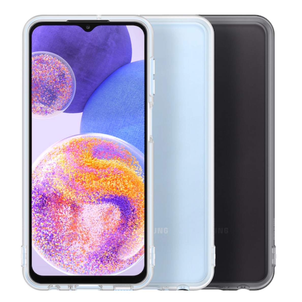 Samsung A23 5G Clear Soft Original nugarėlė EF-QA235TTE 4