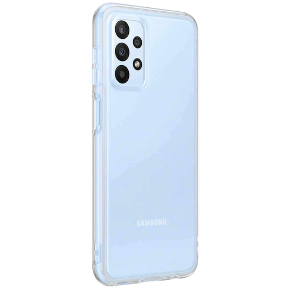 Samsung A23 5G Clear Soft Original nugarėlė EF-QA235TTE 1