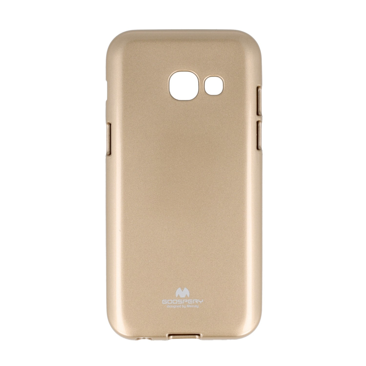 Samsung A3 2017 aukso spalvos JELLY nugarėlė