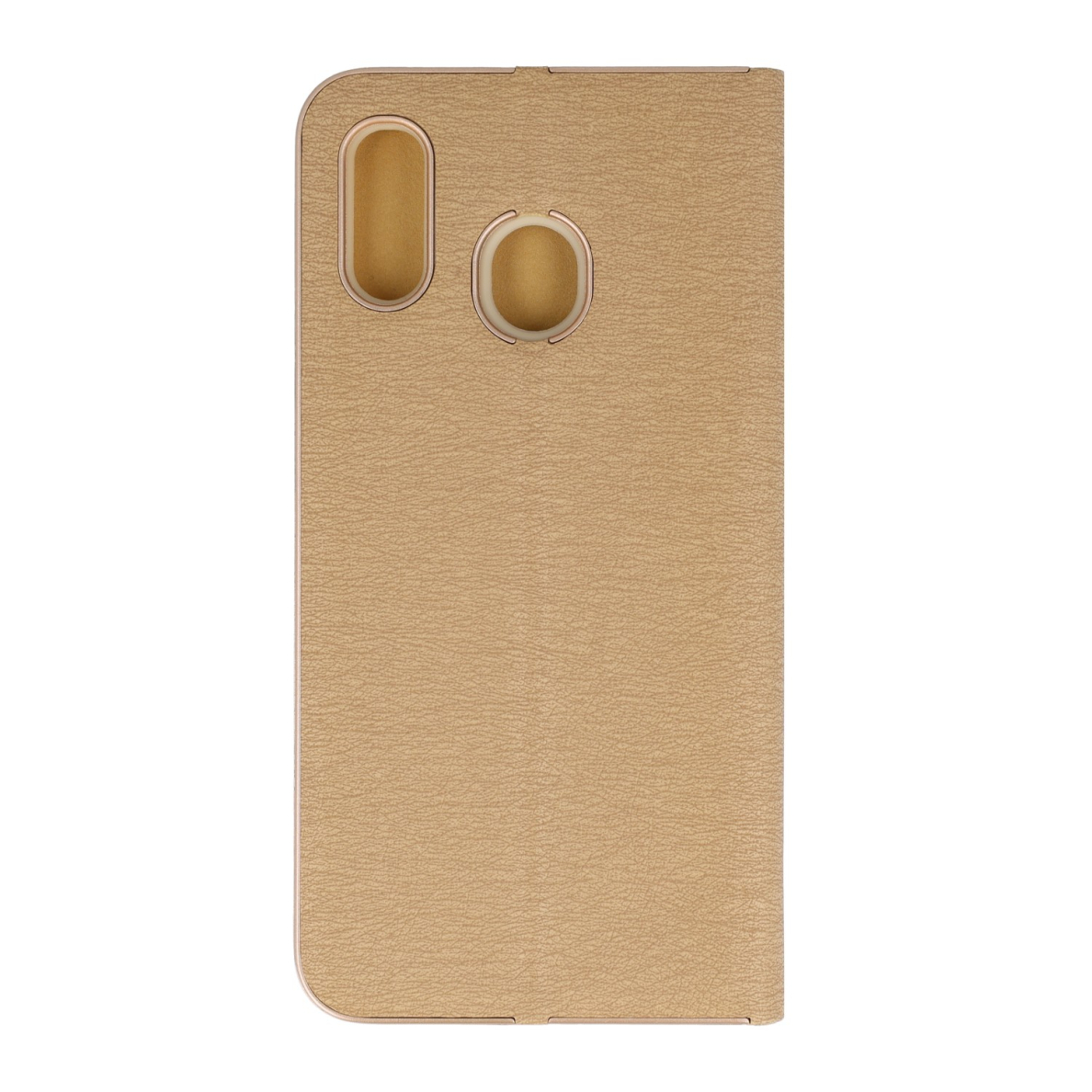 Samsung A30/A20 aukso spalvos VENBOOK dėklas 2