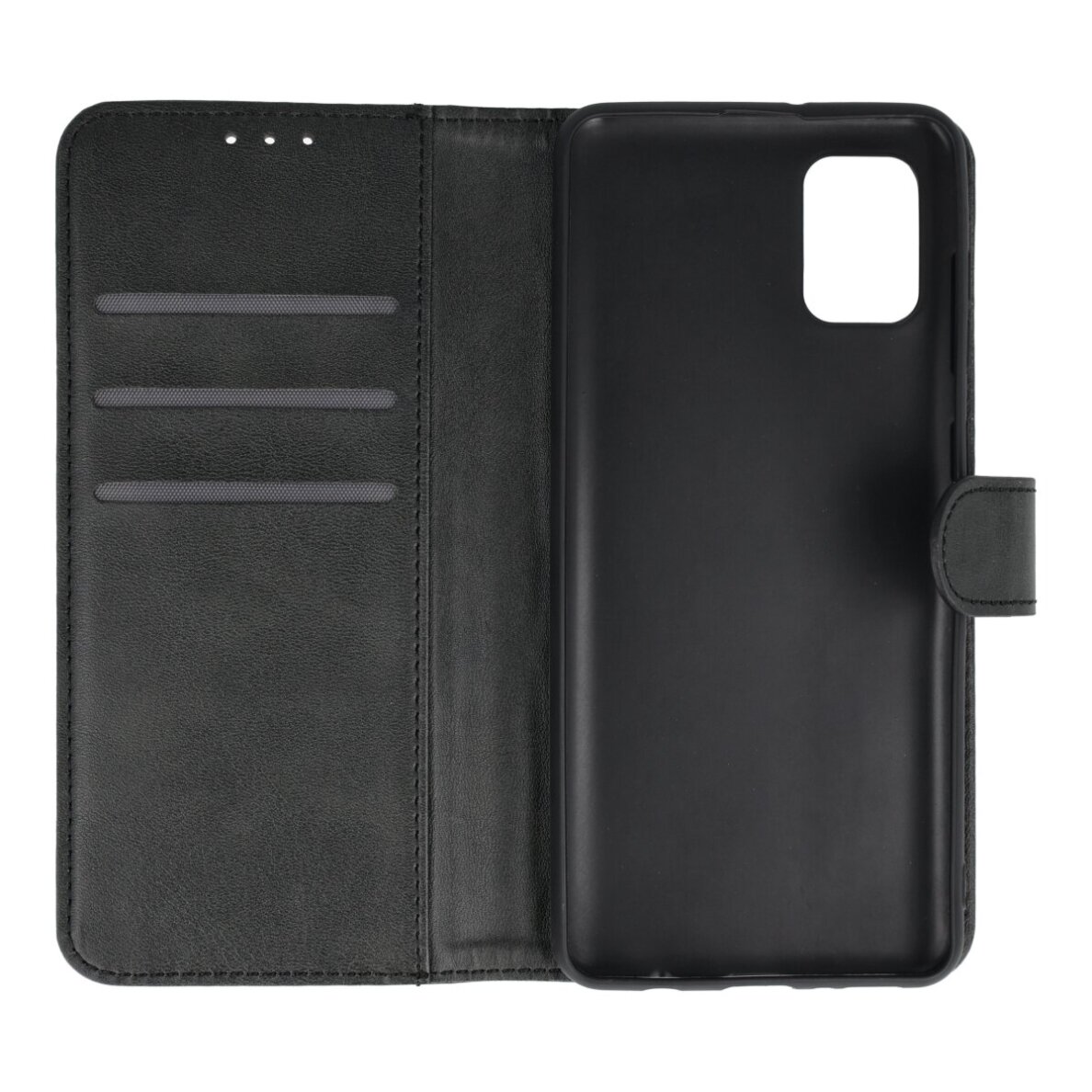 Samsung A31 black dėklas Matte PU 2