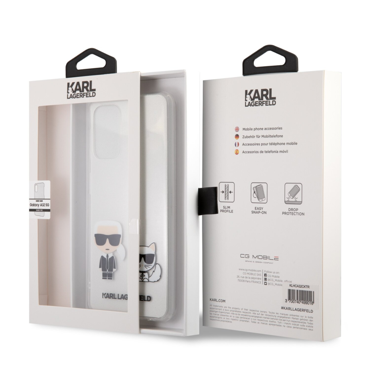 Samsung A32 5G skaidri KARL LAGERFELD nugarėlė KLHCA32CKTR 7 Samsung A32 5G skaidri KARL LAGERFELD nugarėlė KLHCA32CKTR 7