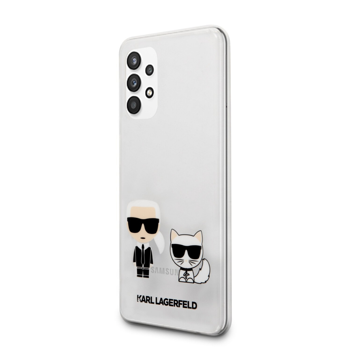 Samsung A32 5G skaidri KARL LAGERFELD nugarėlė KLHCA32CKTR 2