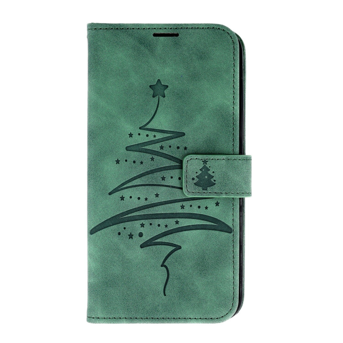 Samsung A32 MEZZO dark green Christmas Tree dėklas