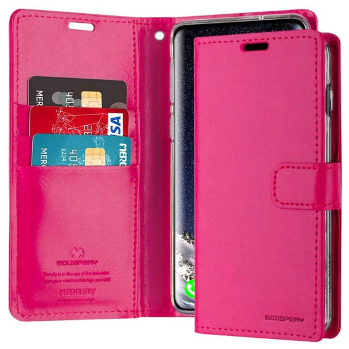 Samsung A32 rožinis MERCURY BLUE MOON2 dėklas